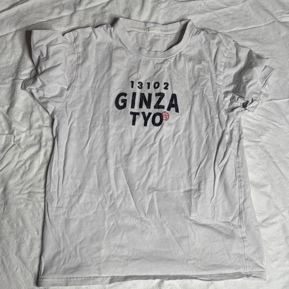White Graphic Tee